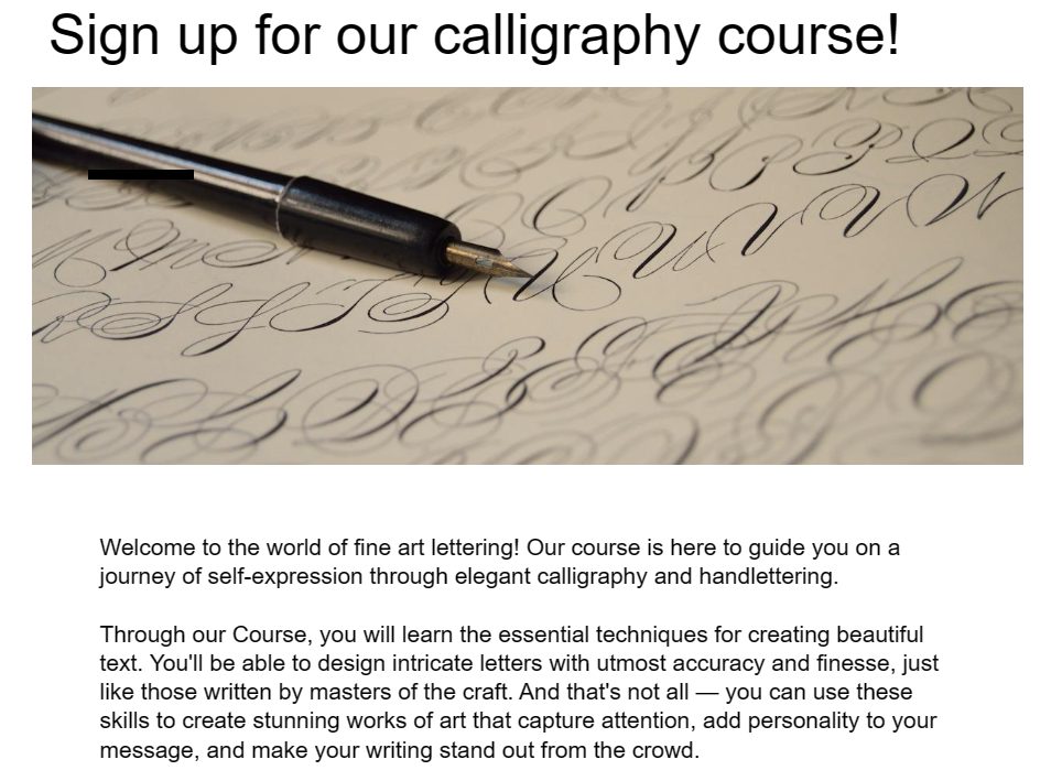 Email with fallback font