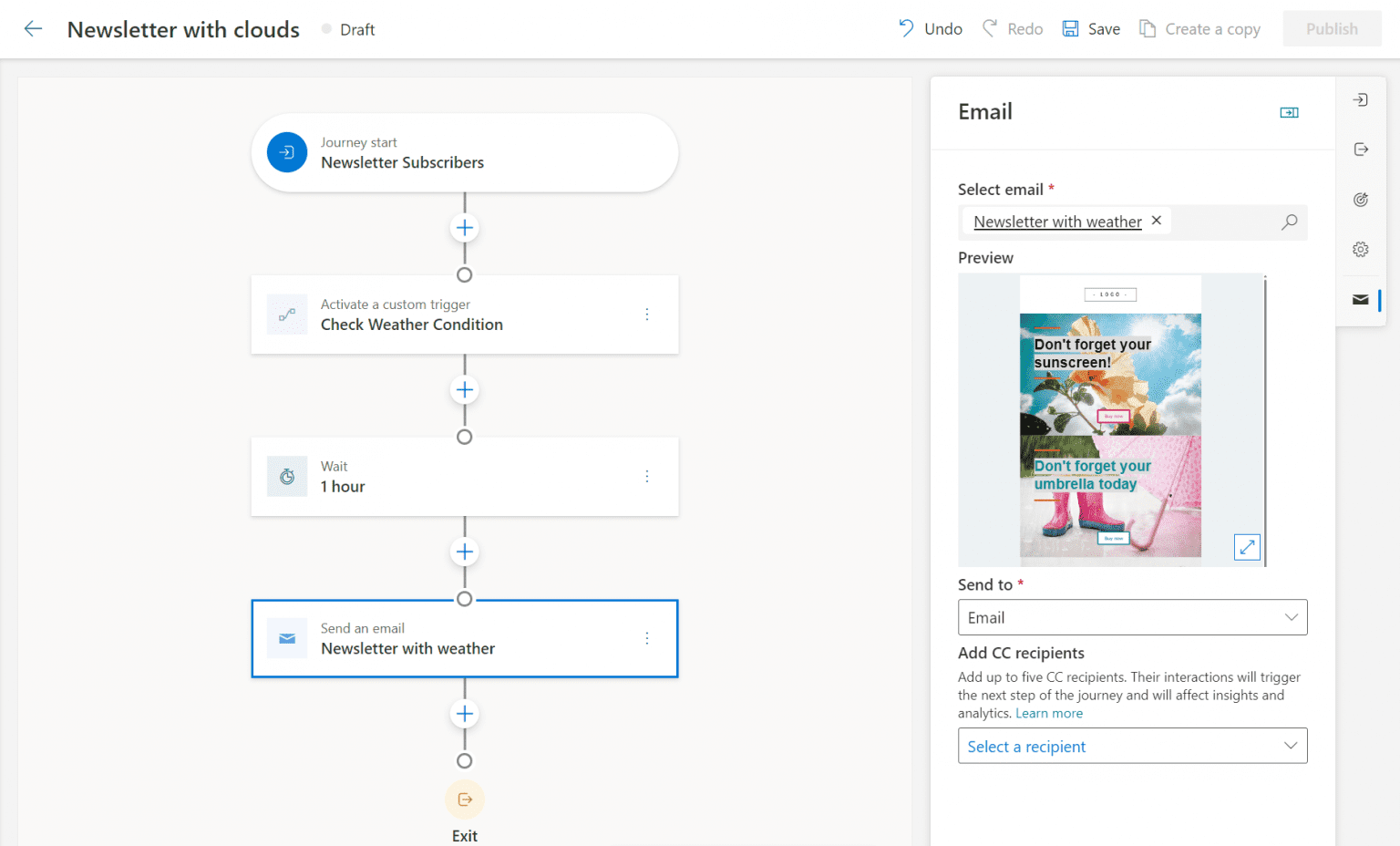 customer insights personalized journey in case of weather change