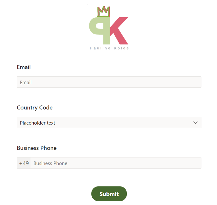 Form realtime marketing