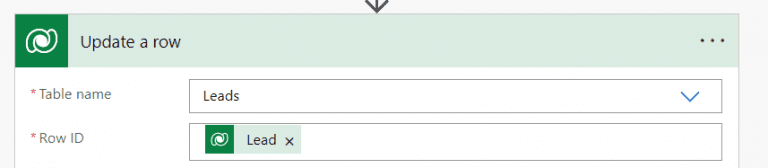 PowerAutomate Update the leads