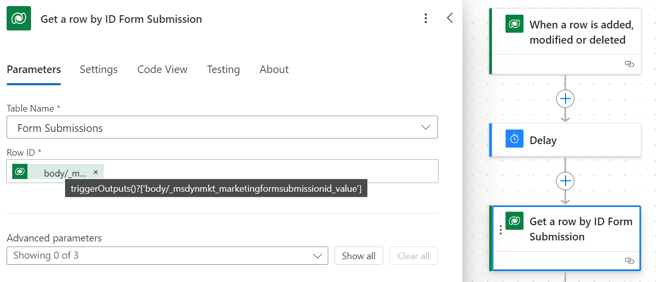 Form submission and waiting period