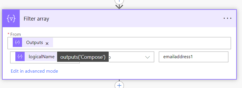 Power Automate step 3