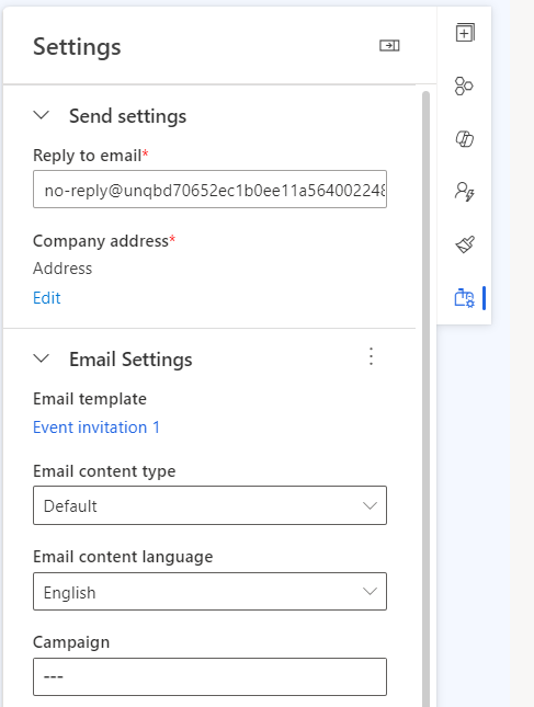 Customize new field on the email form